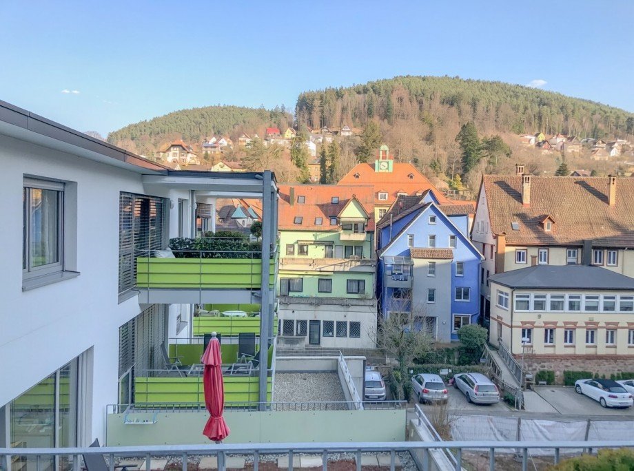 Aussicht Terrassenwohnung Schramberg