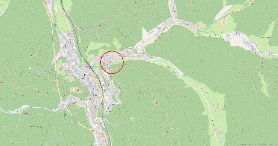 Lage Etagenwohnung Hornberg