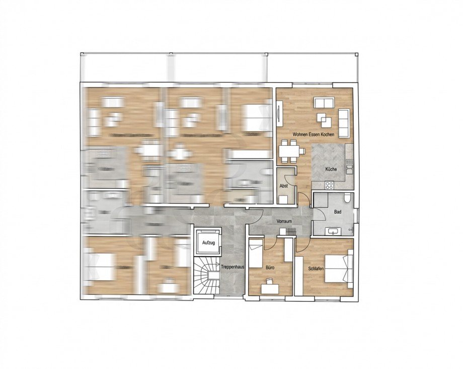 Grundriss Etagenwohnung Schramberg