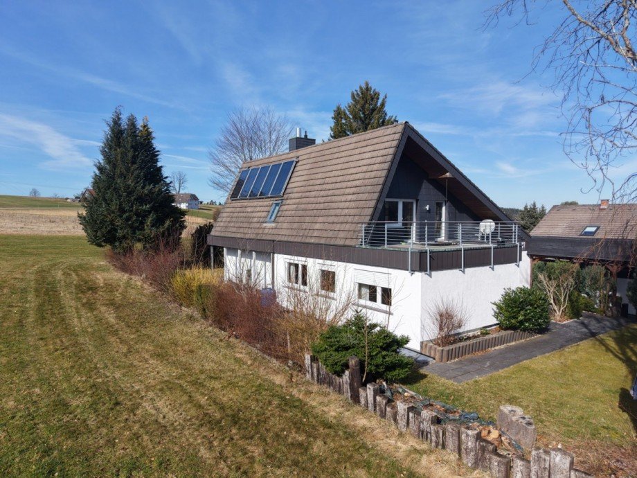 Au�enansicht Einfamilienhaus Hardt