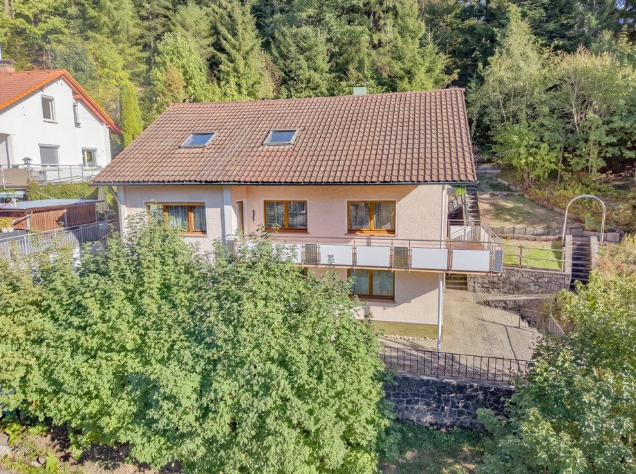 Au�enansicht Einfamilienhaus Lauterbach