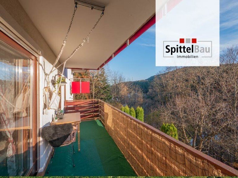 SpittelBau GmbH Lauterbach Etagenwohnung Attraktive 3-Zimmer-Wohnung mit Garage und Balkon mit Blick ins Gr�ne