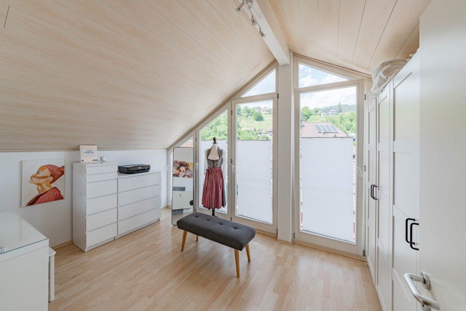 Zimmer Dachgeschosswohnung Alpirsbach