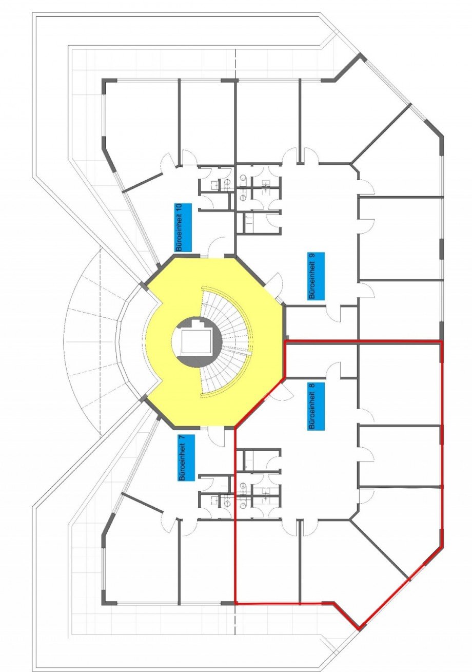 Grundriss 2. OG B�rohaus Schramberg