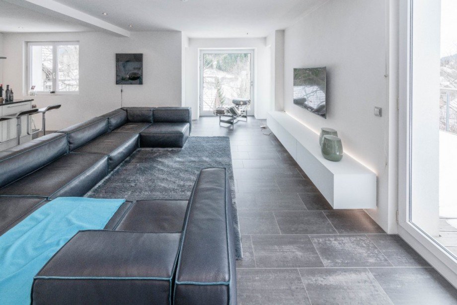 Wohnzimmer EG Einfamilienhaus V�hrenbach