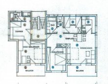 Grundriss 3-Zimmer-Wohnung mit S�dbalkon und Blick ins Gr�ne!