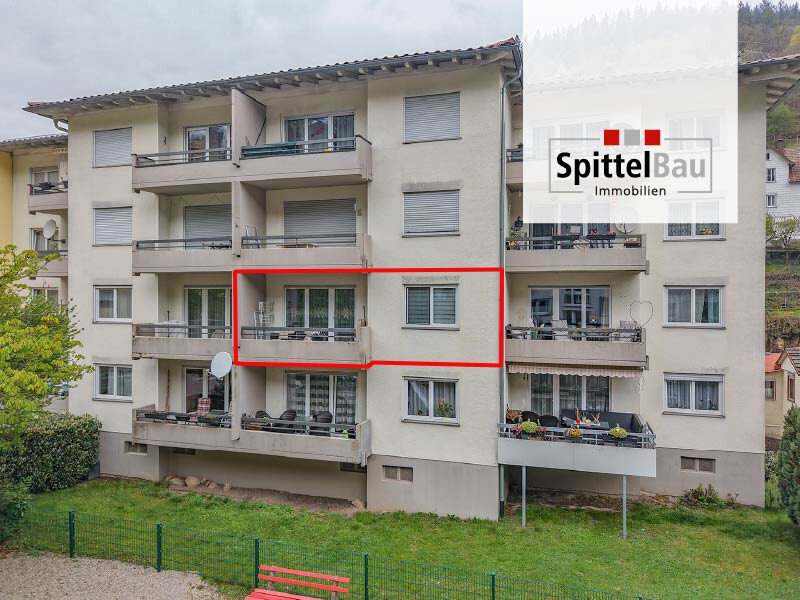 Au�enansicht Etagenwohnung Hornberg