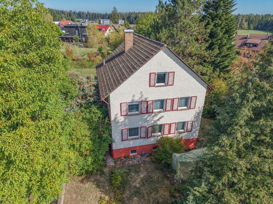 Au�enansicht Zweifamilienhaus Hardt