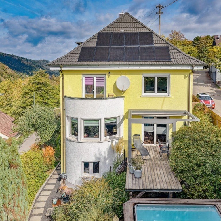 Au�enansicht Schramberg Einfamilienhaus Einfamilienhaus in bester Lage von Schramberg zu verkaufen