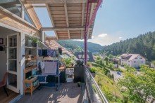 Balkon Sch�ne 6 Zimmer Maisonette Wohnung mit 2 Balkonen in Tennenbronn zu vermieten!