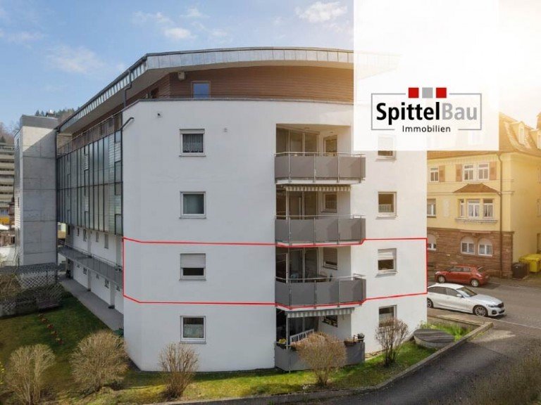 SpittelBau GmbH Schramberg Etagenwohnung Attraktive 3-Zimmer-Seniorenwohnung mit Balkon in Schramberg zu verkaufen!