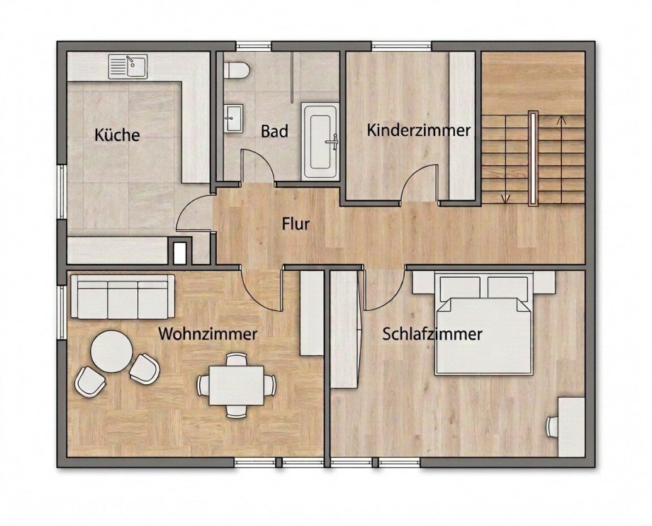 OG Grundriss Einfamilienhaus B�singen