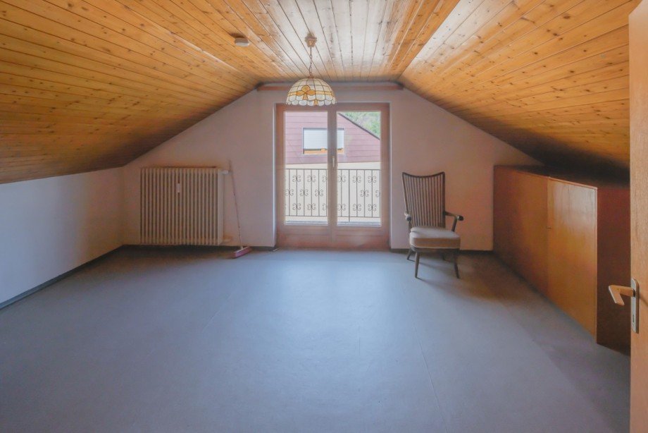 Zimmer Dachgeschoss Einfamilienhaus Schramberg