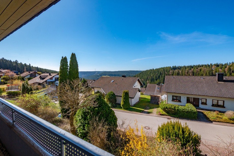 Ausblick Etagenwohnung Tennenbronn