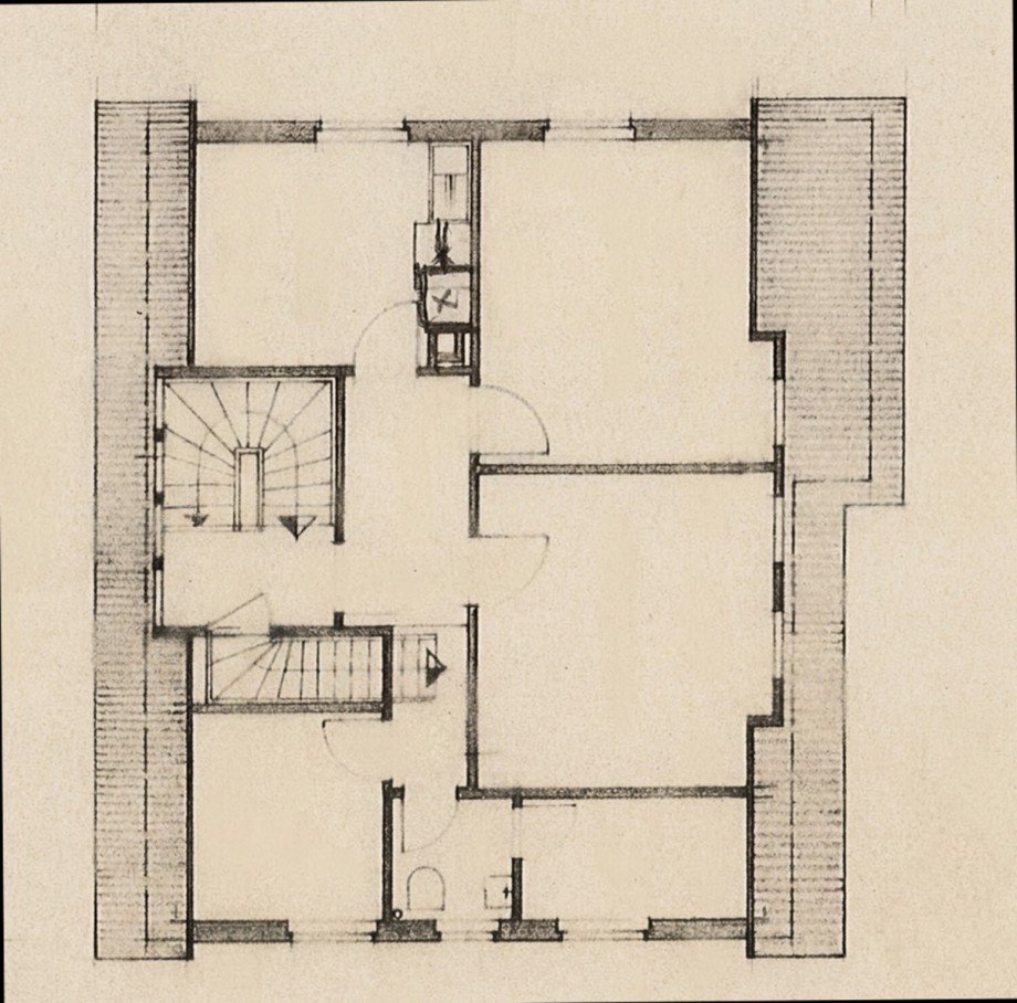 Grundriss Obergeschoss Einfamilienhaus Schramberg