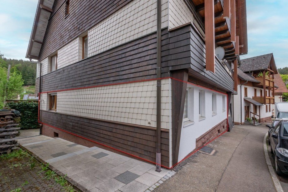 Au�enansicht Etagenwohnung Tennenbronn