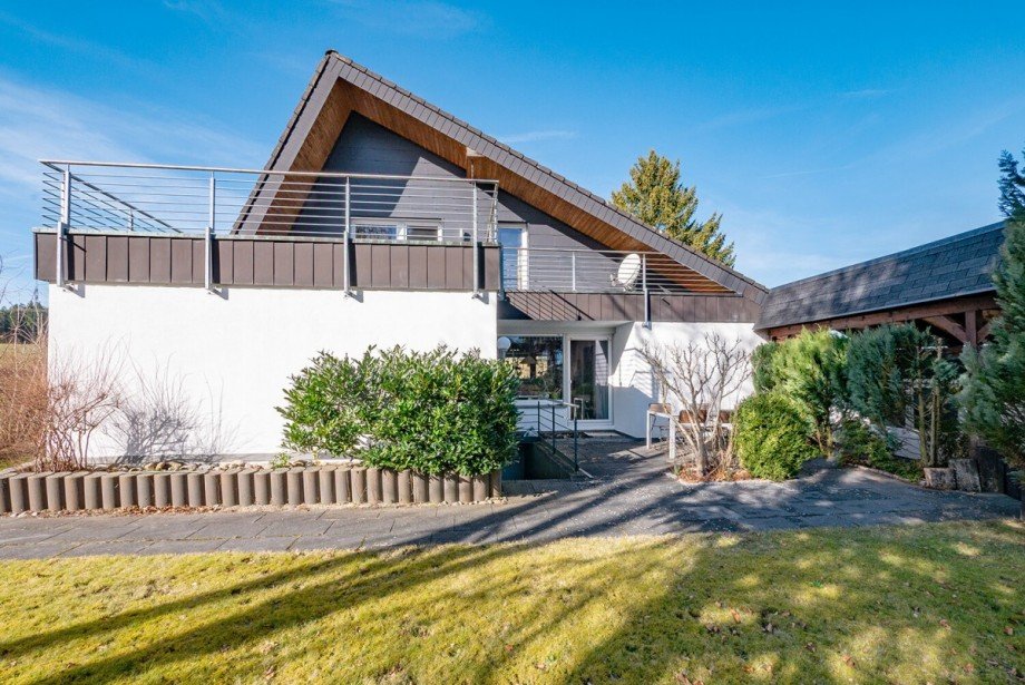 Au�enansicht Einfamilienhaus Hardt