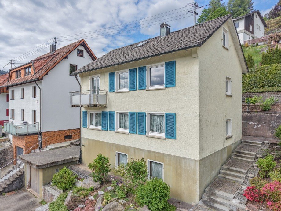 Au�enansicht Zweifamilienhaus Lauterbach