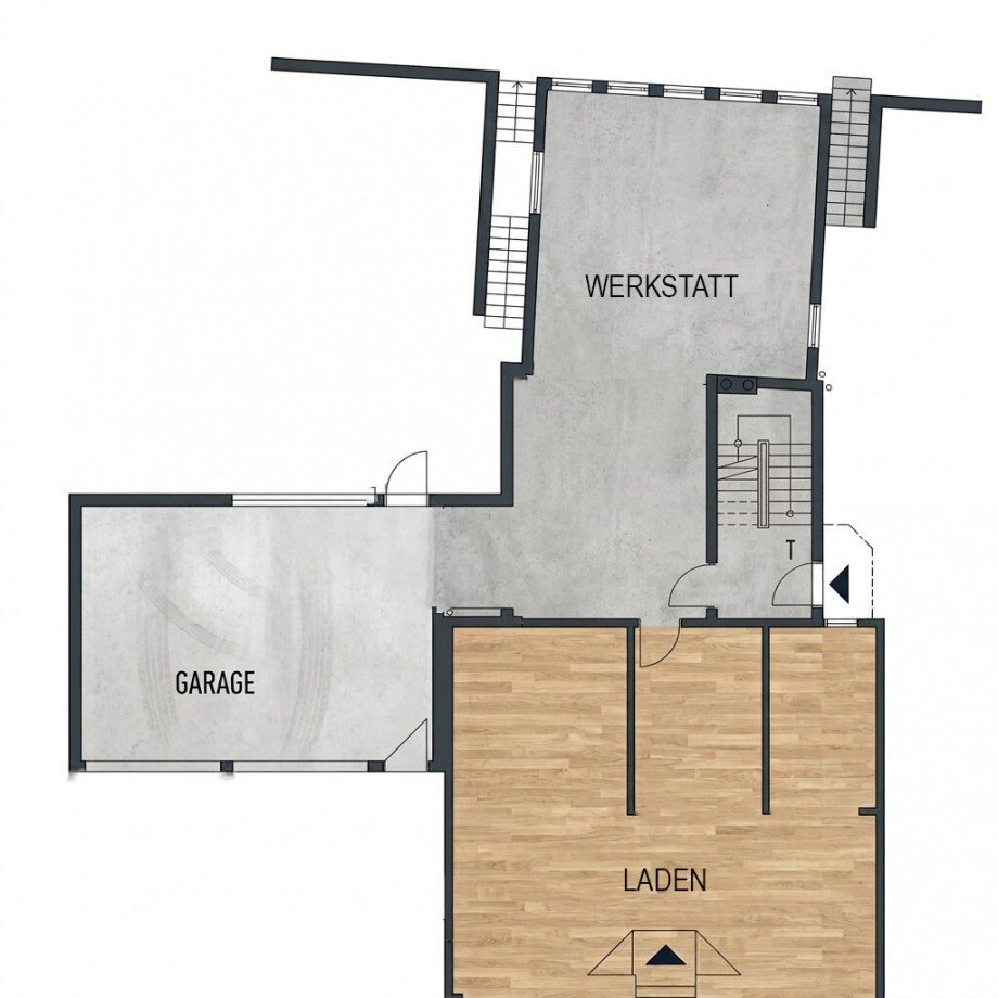Grundriss EG Zweifamilienhaus Lauterbach