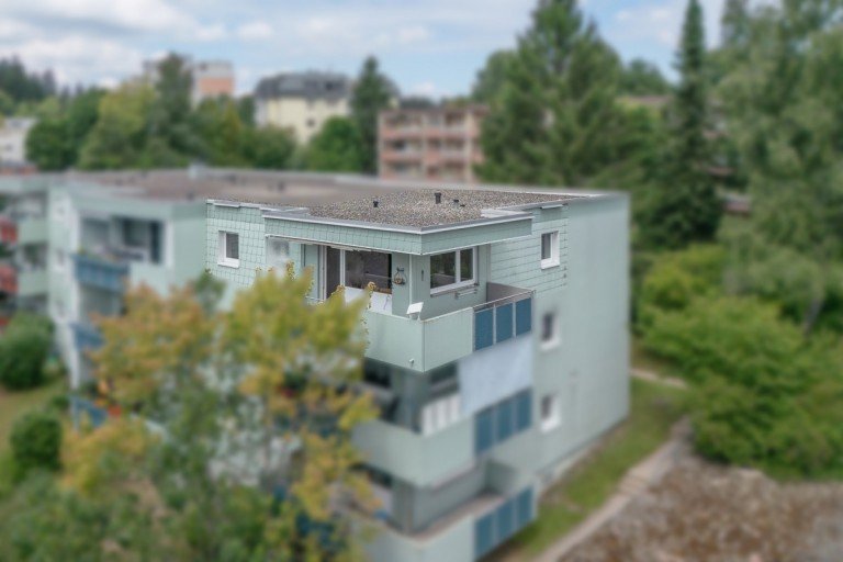Au�enansicht St Georgen Etagenwohnung Sonnige und ruhig gelegene 4-Zimmer-Wohnung mit traumhaftem Schwarzwaldblick