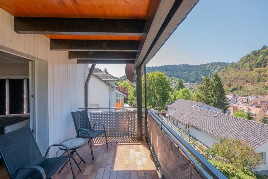 Balkon WHG OG Mehrfamilienhaus Schramberg