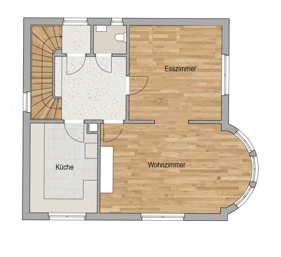 Grundriss EG Einfamilienhaus Schramberg