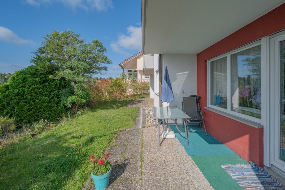 Terrasse Etagenwohnung Tennenbronn
