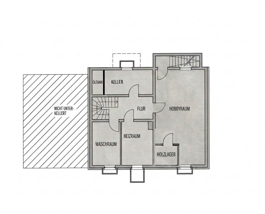 Grundriss UG Einfamilienhaus Eschbronn