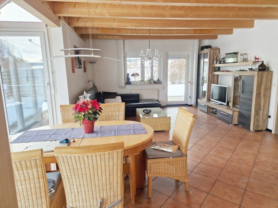 Wohn-Esszimmer Einfamilienhaus Hardt