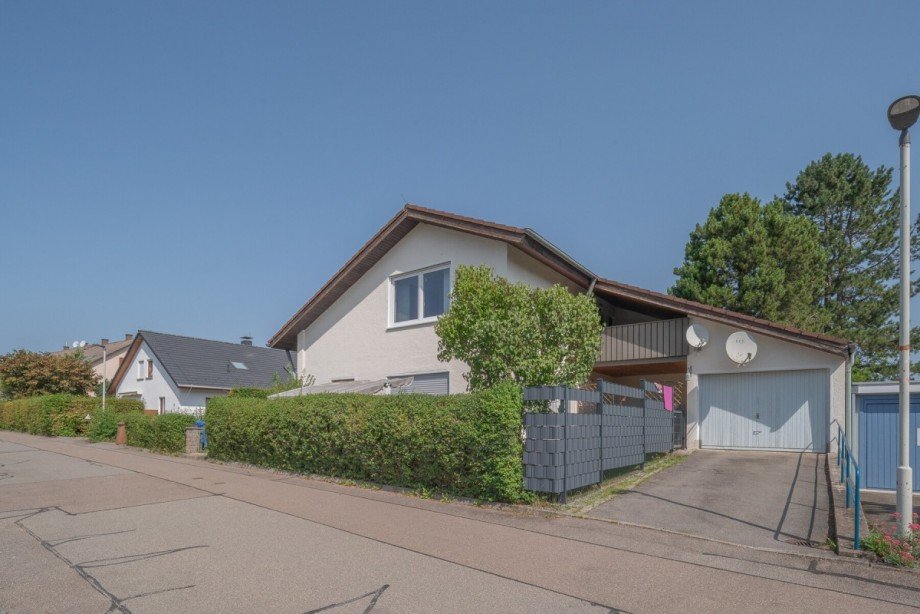 Au�enansicht Dachgeschosswohnung Schramberg