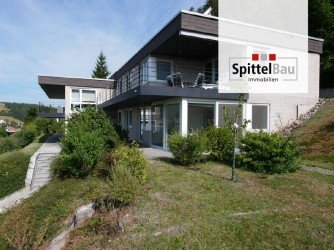 Hauptbild Ein architektonischer Wohntraum in einer besonderen Wohn- und Aussichtslage von Vöhrenbach.