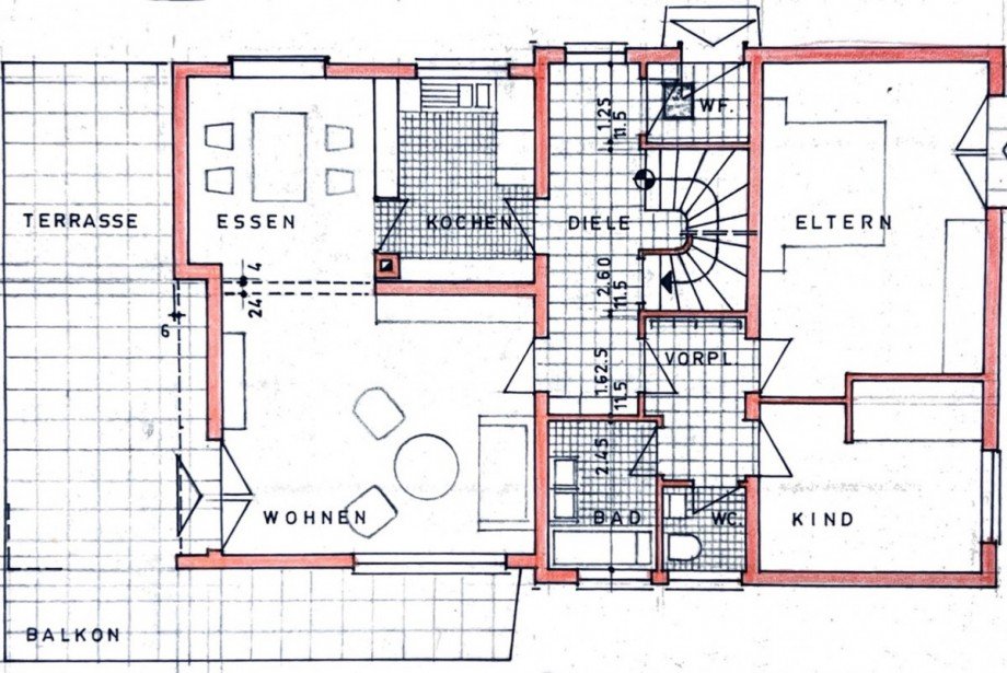 Grundriss EG Einfamilienhaus Schramberg