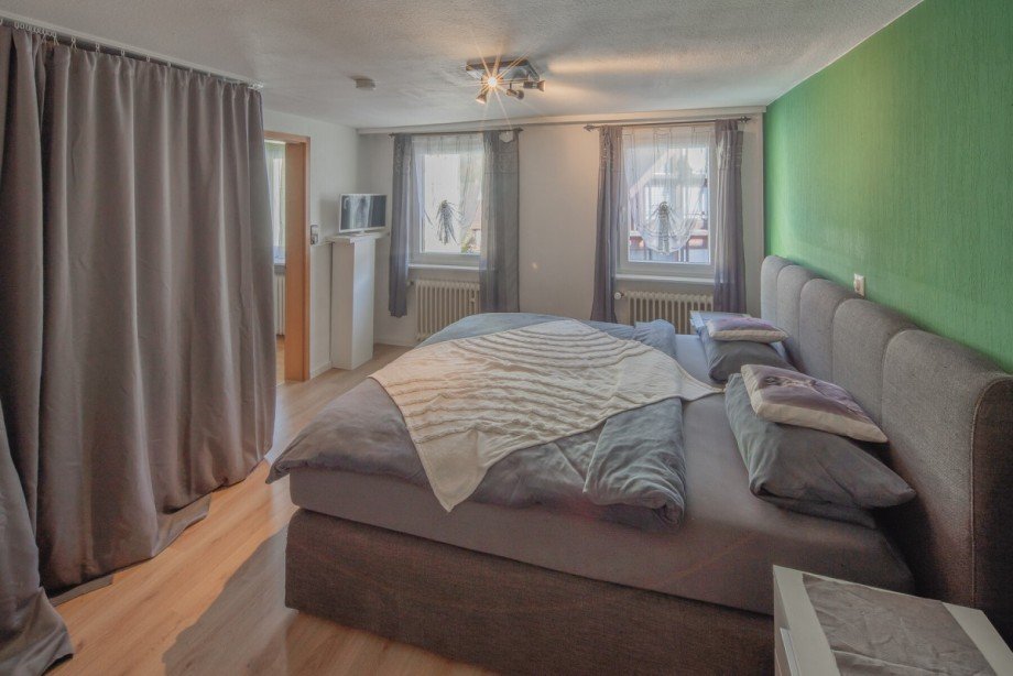 Schlafzimmer Dachgeschosswohnung Lauterbach