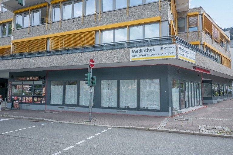 Au�enansicht Schramberg Ladenlokal Ladenlokal in 1A-Lage oberhalb der Schramberger Fu�g�ngerzone zu verkaufen!