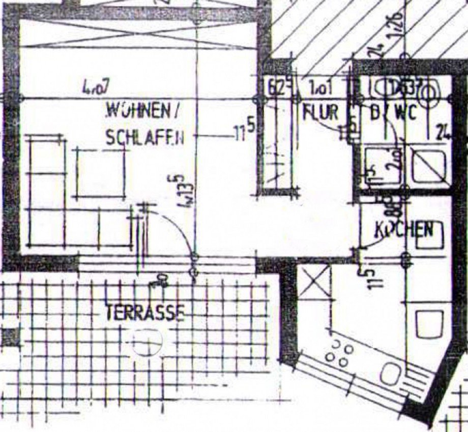 Grundriss Etagenwohnung Schramberg