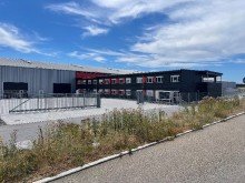 Au�enansicht Moderne Produktions- und Lagerhalle in Schramberg-Waldm�ssingen.