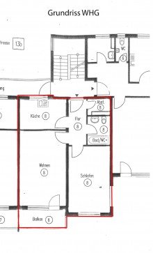 Grundriss Kaufen statt Mieten ab ca. 550 Euro monatlich